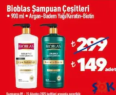 BİOBLAS ŞAMPUAN ÇEŞİTLER 900 ML
